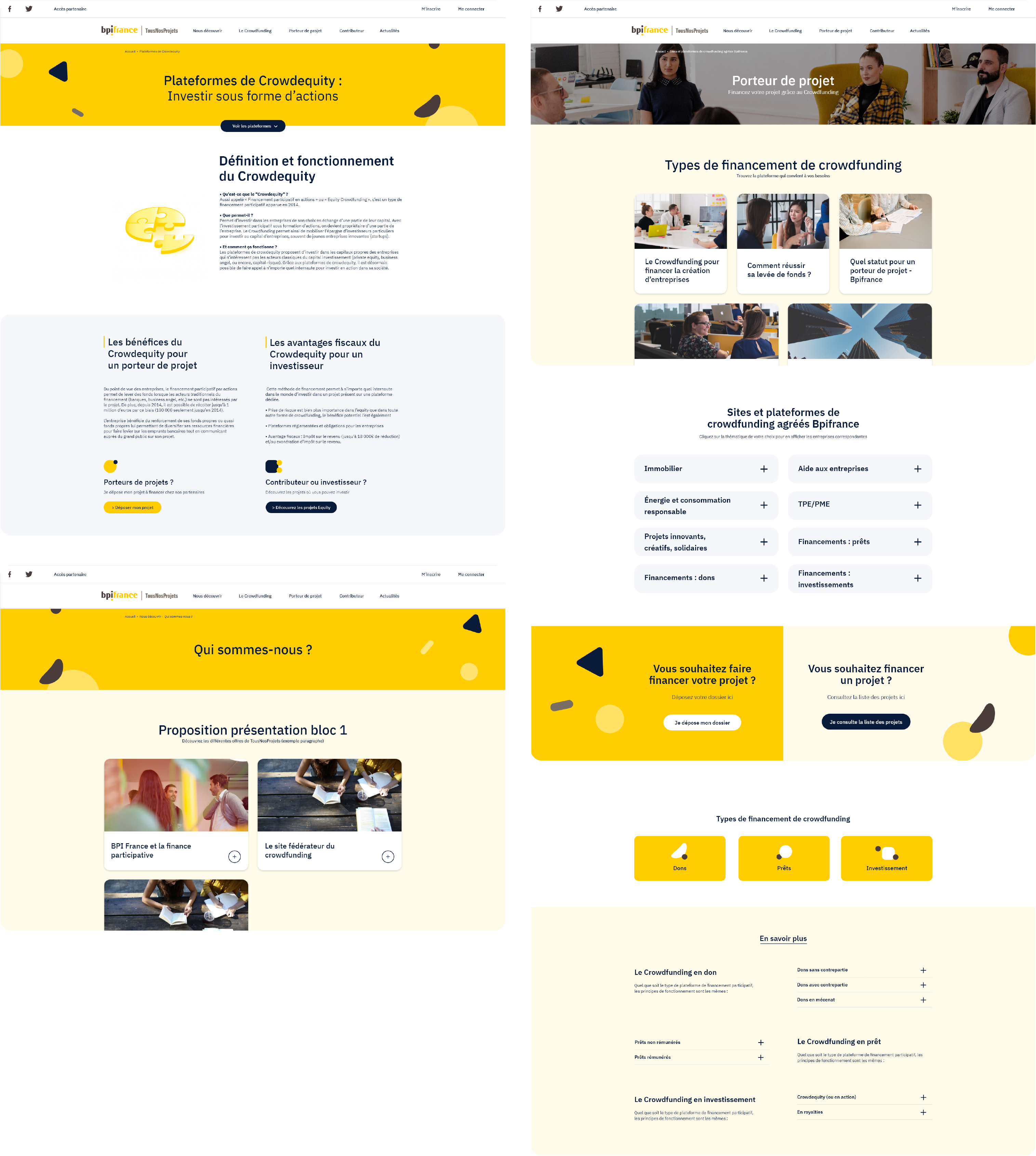 Bpifrance TousNosProjets - UX 02