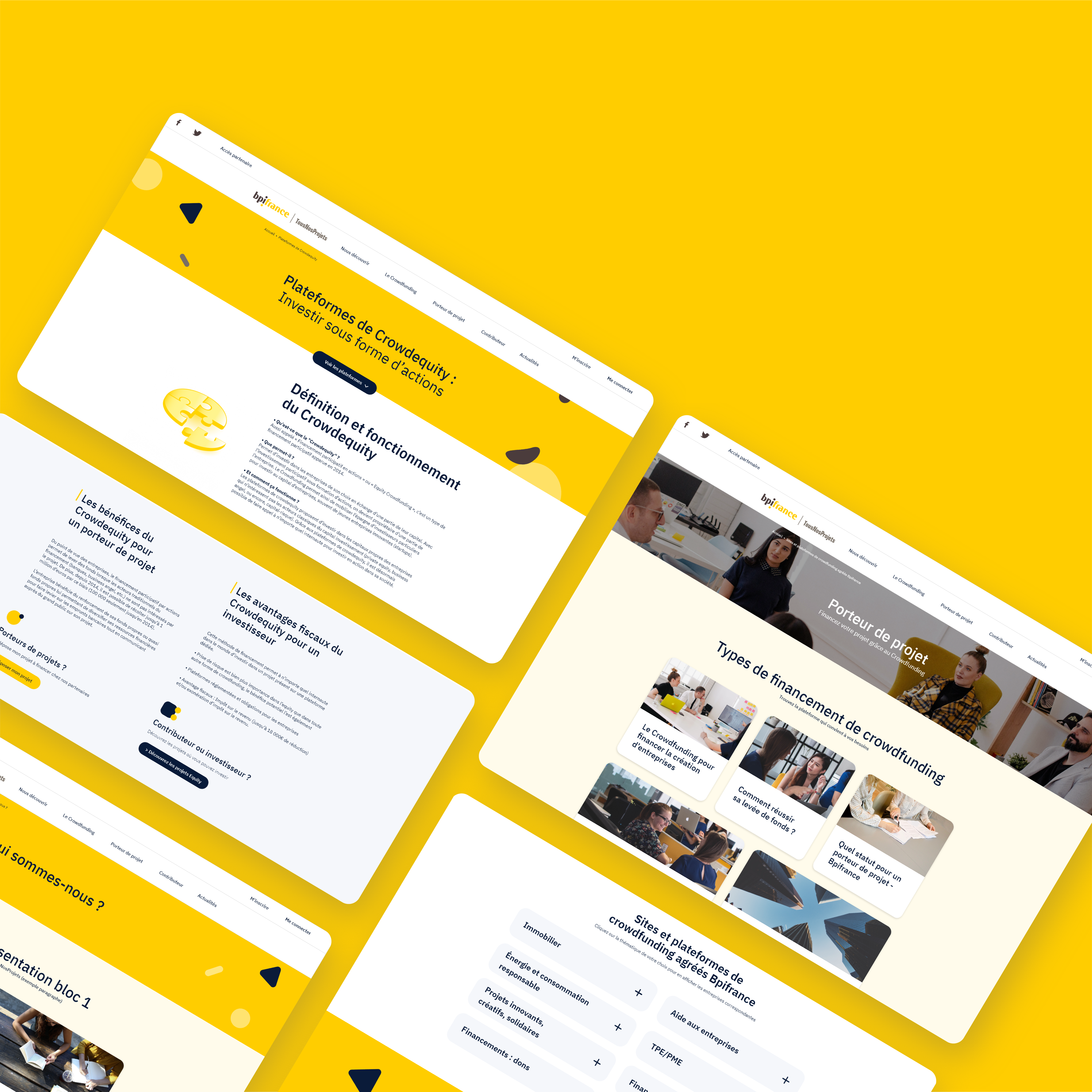 Bpifrance TousNosProjets - Rôle